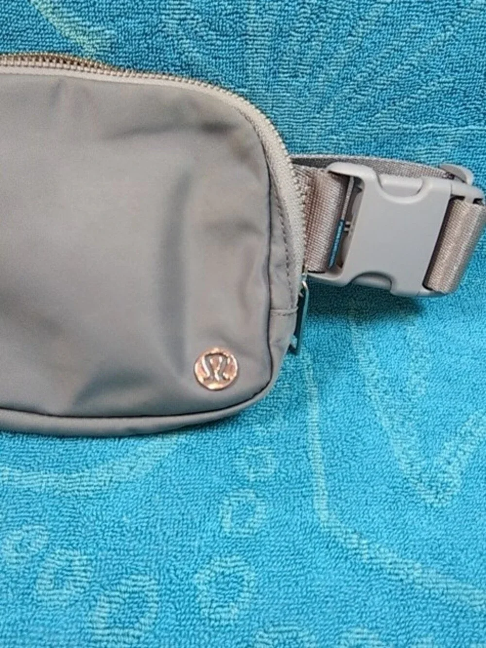 lululemon athletica Gray Crossbody Waist Bag